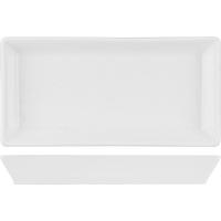 Блюдо «Мини Пати» прямоугольное;фарфор;,L=13,B=6см;белый