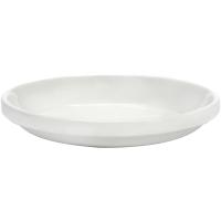 Блюдце «Пас-парту»;фарфор;D=135,H=23мм;белый,матовый