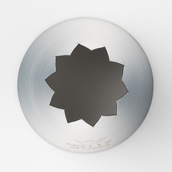 Насадка кондитерская «Открытая звезда»[5шт];сталь нерж.;,H=50,L=35/17мм