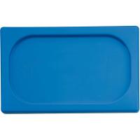 Крышка для гастроемкости GN 1/3;полипроп.;,H=20,L=325,B=176мм;синий