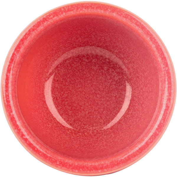 Соусник «Агат»;фарфор;50мл;D=60,H=35мм;красный