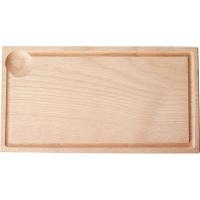 Доска для стейка;бук;,H=2,L=32,B=17см;бежев.
