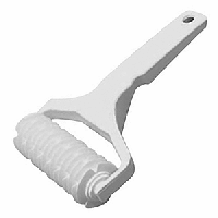 Нож роликовый для теста;пластик;D=45,L=100мм;белый