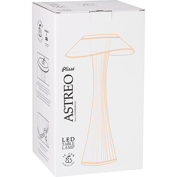 Лампа настольная «Астрэо» LED 3ватт;пластик;D=15,H=27,5см;медный