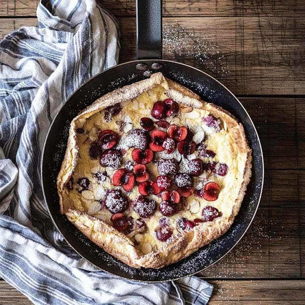 Сковорода;голуб.сталь;D=24,H=5,L=44см;серый