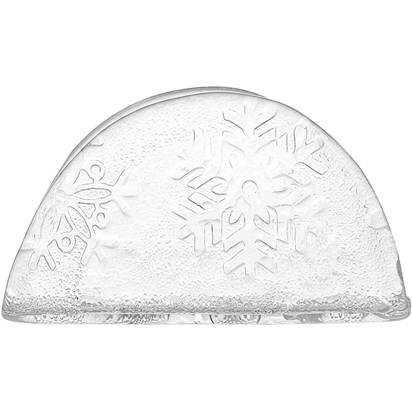 Салфетница «Клиа»;стекло;прозр.