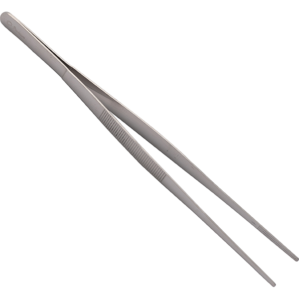 Пинцет «Пьюр»;сталь нерж.;,L=30см;серебрист.