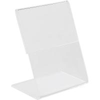 Ценникодержатель;пластик;,H=105,L=80мм;прозр.