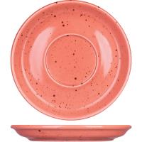 Блюдце «Лайфстиль»;фарфор;D=150,H=15мм;терракот