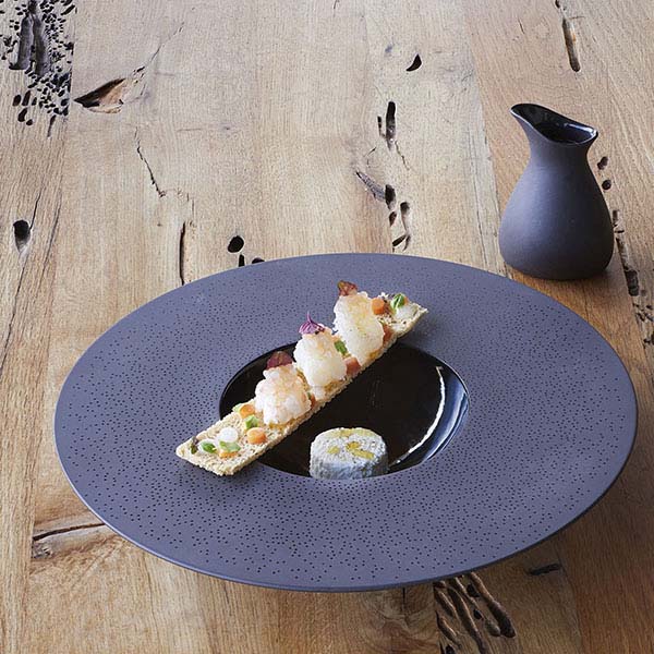 Молочник «Ликид»;керамика;125мл;,H=10,L=7,B=6см;черный