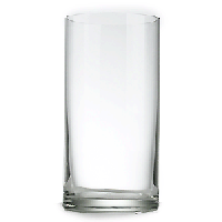 Ваза для цветов «Цилиндр»;стекло;D=10,H=40см;прозр.