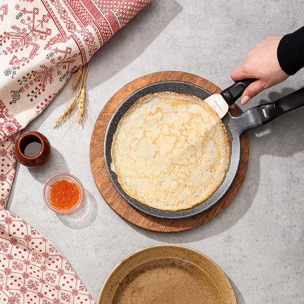 Лопатка изогнутая;сталь нерж.;,L=278/150,B=60мм;металлич.,черный