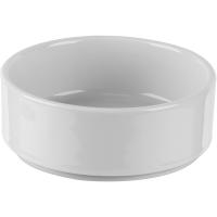 Соусник «Диана»;фарфор;150мл;D=100,H=35мм;белый