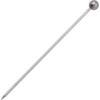 Украшения для коктейлей «Пьюр» на шпажках;сталь нерж.;,L=108,B=8мм;глянц.