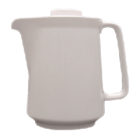 Кофейник «Кашуб-хел» с крышкой;фарфор;400мл;D=80,H=75,L=140,B=110мм;белый