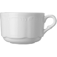 Чашка кофейная «В.Виена»;фарфор;80мл;D=65,H=45,L=85мм;белый