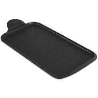 Лист-гриль мини;алюм.литой,антиприг.покр.;,L=32,B=15см;черный