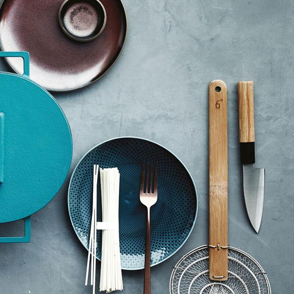 Шумовка;сталь нерж.,бамбук;D=15см