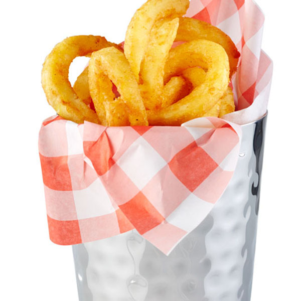 Емкость для закусок рифленая;сталь нерж.;350мл;D=85,H=85мм