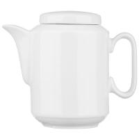 Чайник заварочный «Комфорт»;фарфор;0,5л;D=60,H=125,L=145мм;белый