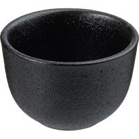 Соусник «Кунстверк Блэк»;фарфор;50мл;D=6,H=4см;черный