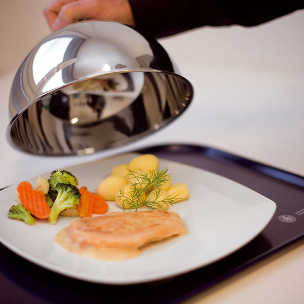 Тарелка «Опшенс» квадратная;фарфор;,L=13,4,B=13,4см;белый