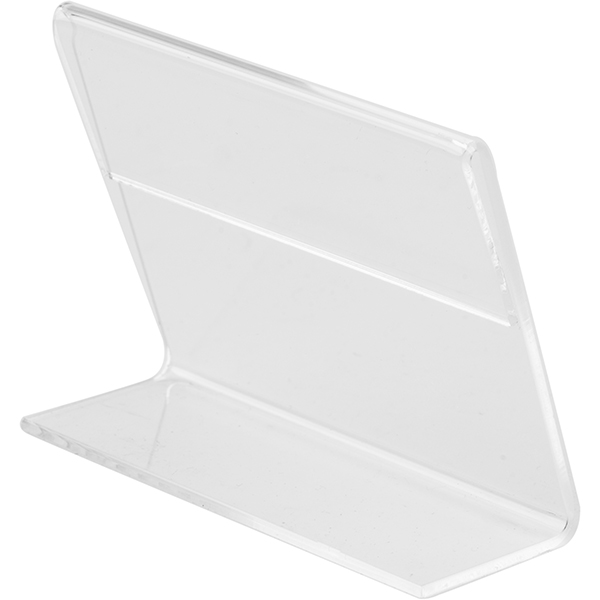 Ценникодержатель;пластик;,H=6,L=8см;прозр.