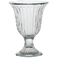 Креманка «Айс виль»;стекло;175мл;D=103/70,H=138,L=20мм;прозр.