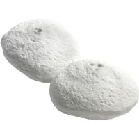 Набор д/специй 2 предм.;кост.фарф.;D=6,H=3см;белый