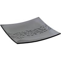 Салатник;стекло;,L=22,B=17см;серый