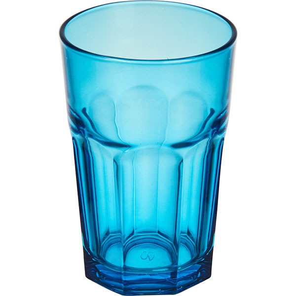 Хайбол (стакан) «Энджой»;стекло;350мл;D=83,H=122мм;синий