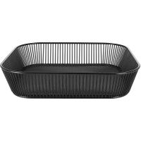 Корзина д/фруктов и хлеба прямоуг. «Инспайред»;сталь нерж.;,H=80,L=355,B=325мм