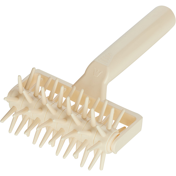 Валик для теста;пластик;,L=12см;белый