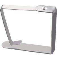 Клипса д/стола;сталь нерж.