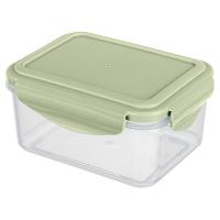 Контейнер для продуктов «Смарт Лок» с крышкой для СВЧ;полипроп.;0,5л;,H=70,L=135,B=105мм;прозр.,в ас