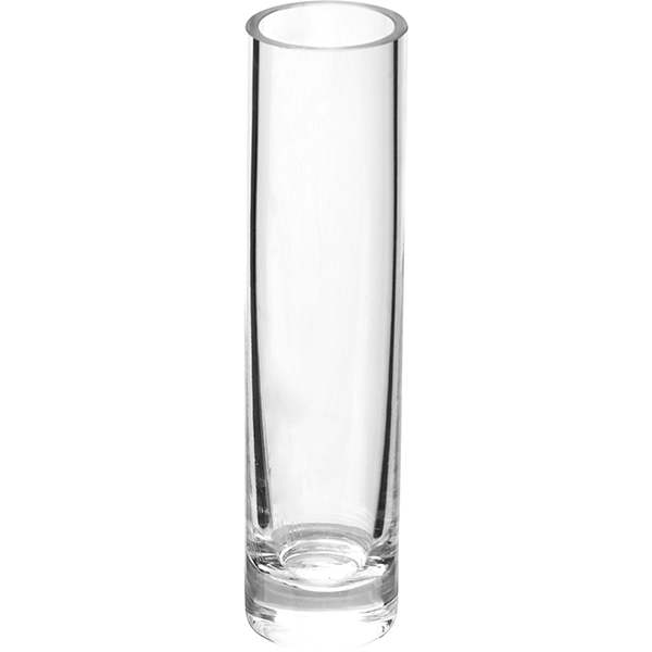 Ваза для цветов «Цилиндр»;стекло;D=5,H=20см;прозр.