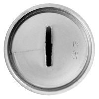 Насадка кондитерская «Широкая лента»;сталь нерж.;D=22,H=30мм;металлич.