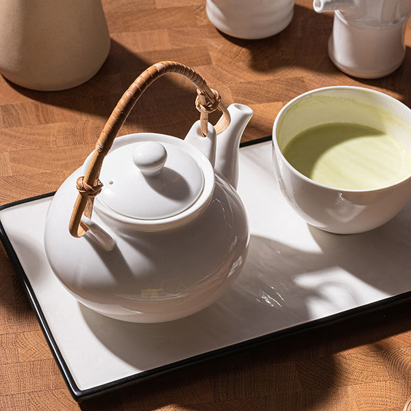 Соусник «Бамбук»;фарфор;120мл;D=55/80,H=95мм;белый