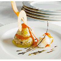 Форма кондитерская «Конус» на листе 60*40см[20шт];силикон,стеклопласт.;D=7,H=6см