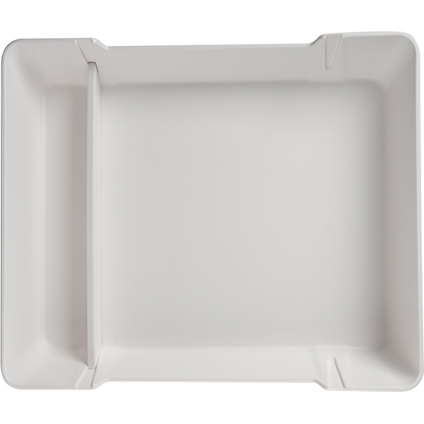 Сет контейнеров для подачи «XL»;пластик,силикон;,H=90,L=435,B=370мм;коричнев.,белый