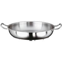 Сковорода 2 ручки (индукция);сталь нерж.,сталь;D=320,H=70,L=405мм;металлич.