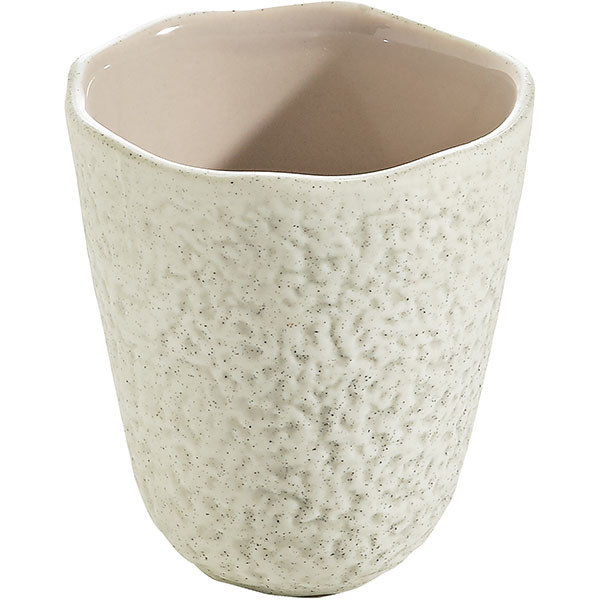 Стакан для горячих напитков «Рокалео Сэнд»;фарфор;280мл;D=85,H=95мм;бежев.