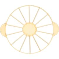 Делитель для торта на 14 кусков;пластик;D=260,H=25,L=330мм;желт.