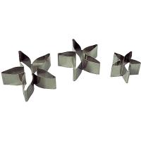 Набор кондитерских форм «Роза»[3шт];сталь нерж.