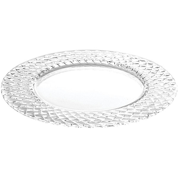 Тарелка «Кампиэлло»;стекло;D=32см;прозр.