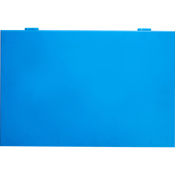 Доска разделочная с упором;полиэтилен;,H=2,L=60,B=40см;синий