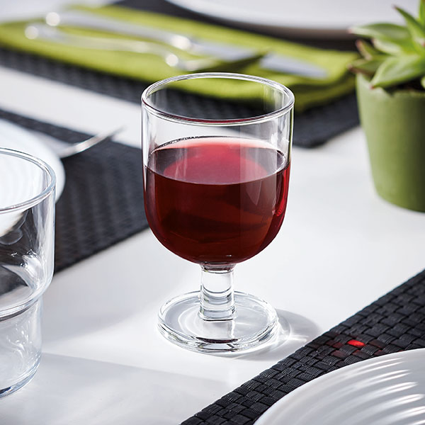 Бокал для вина «Ресто»;стекло;200мл;D=70,H=116мм;прозр. Бокал для вина «Ресто»;стекло;200мл;D=70,H=116мм;прозр.