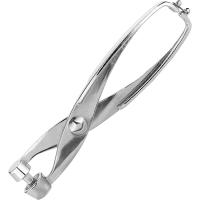 Щипцы д/уд.косточек из оливок;сталь нерж.;,L=185,B=40мм;металлич.