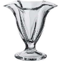 Креманка «Канада»;стекло;130мл;D=11,6,H=13см;прозр.