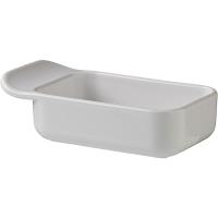 Блюдо «Бистро» глубокое;фарфор;150мл;,H=40,L=135,B=75мм;белый